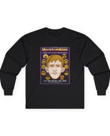 Almighty Moustache Mania Unisex Ultra Cotton Long Sleeve Tee