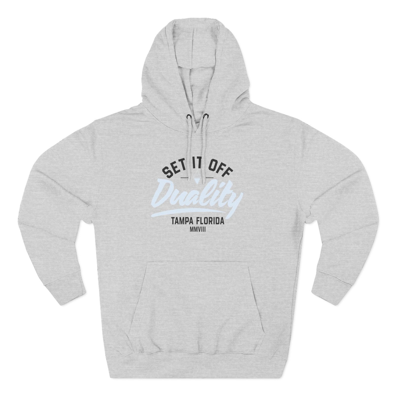 Set It Off Duality Logo Three-Panel Fleece Hoodie