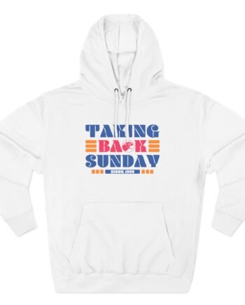 Taking Back Sunday Since 99 Raglan Three-Panel Fleece Hoodie