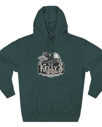 Carcass Kelly's Meat Emporium Three-Panel Fleece Hoodie