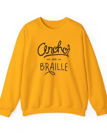 Anchor and Braille Unisex Heavy Blend™ Crewneck Sweatshirt