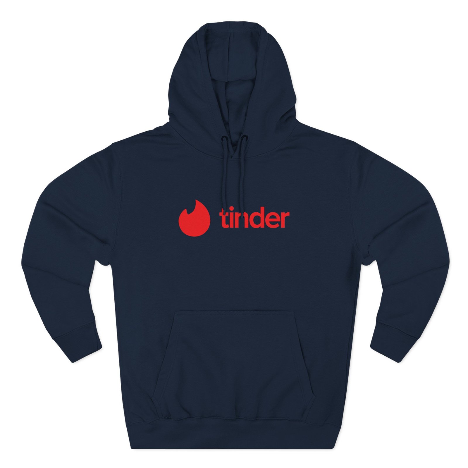 Red Handed Tinder Three-panel Fleece Hoodie