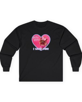 Jojo Siwa Bow Bow I Woof You Unisex Ultra Cotton Long Sleeve Tee