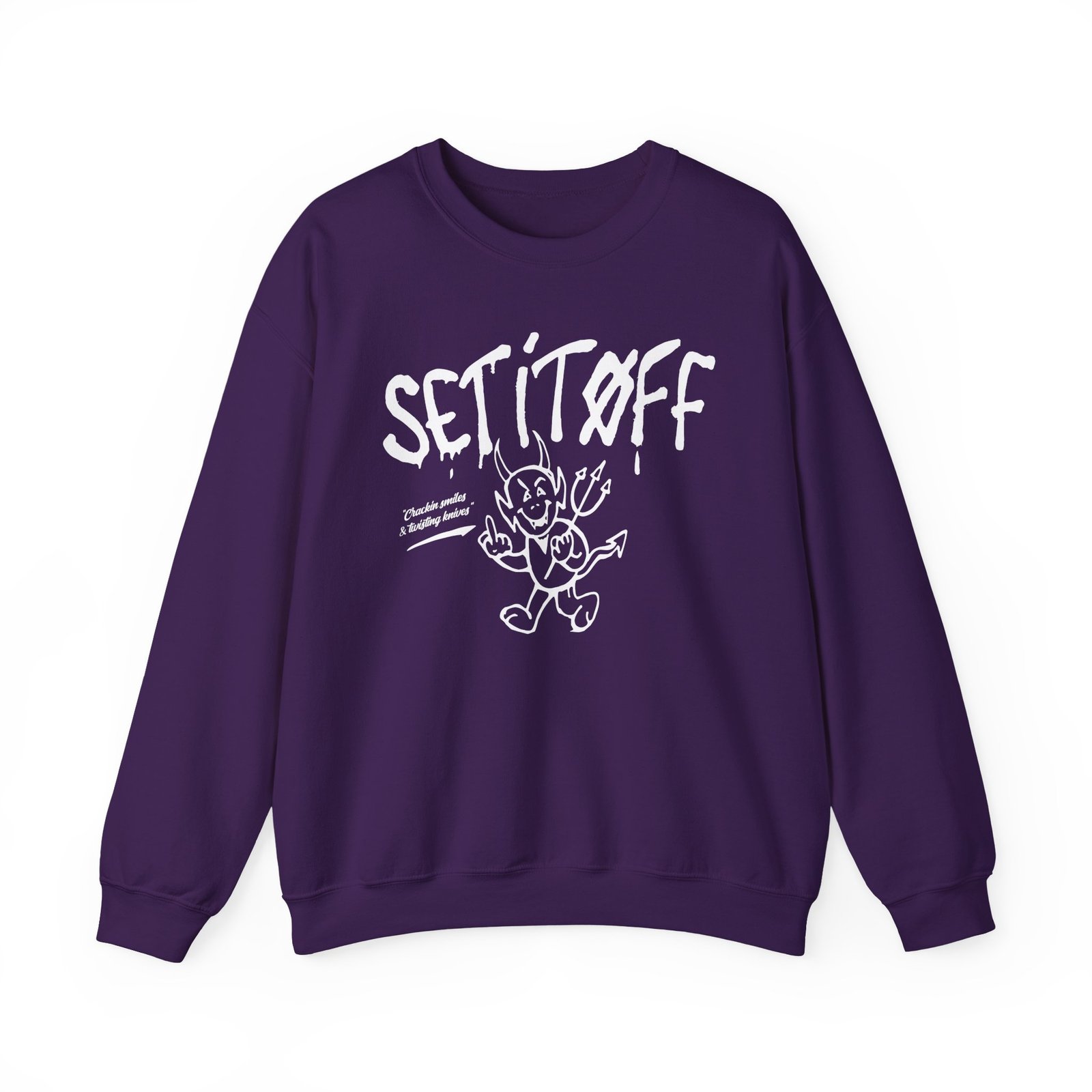 Set It Off Devil Unisex Heavy Blend™ Crewneck Sweatshirt