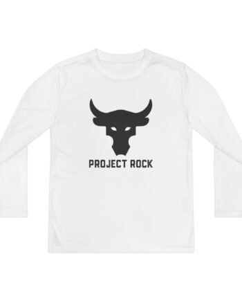 Youth Dwayne Johnson Project Rock Payoff Long Sleeve Competitor Tee