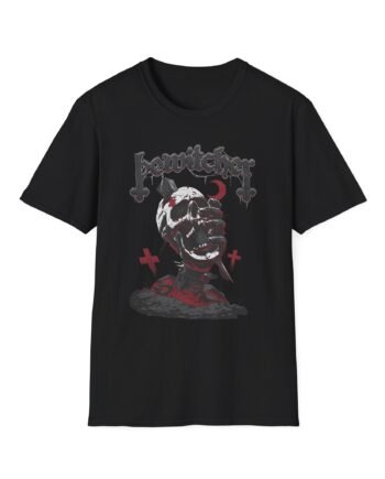 Bewitcher Skull Unisex Softstyle T-Shirt
