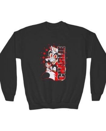Youth Hazbin Hotel Charlie Crewneck Sweatshirt