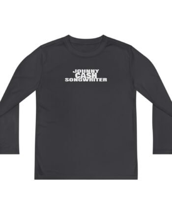 Youth Johnny Cash Songwriter Long Sleeve Competitor Tee