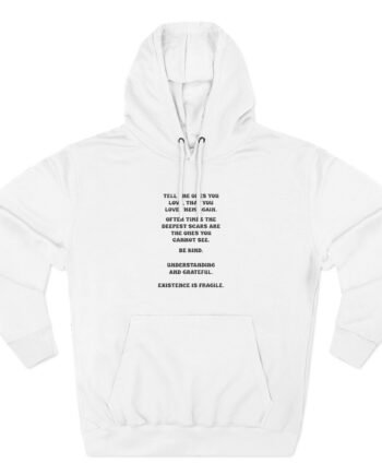 Palaye Royale Existence Three-Panel Fleece Hoodie