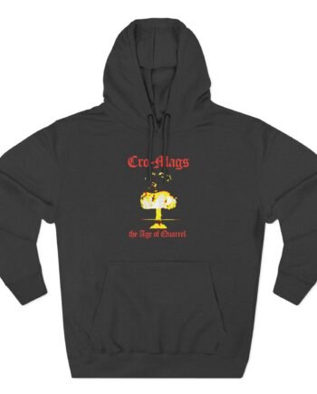 Cro-mags Aoq Three-Panel Fleece Hoodie
