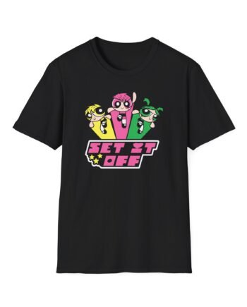 Set It Off Powerpuff Girls Unisex Softstyle T-Shirt