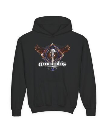 Youth Amorphis Wings Heavy Blend Hooded Sweatshirt