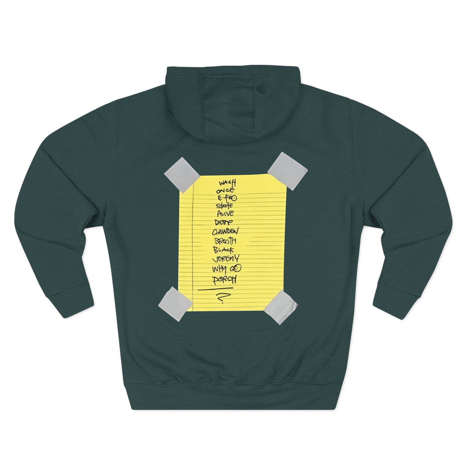 Pearl Jam Stickman Three-Panel Fleece Hoodie