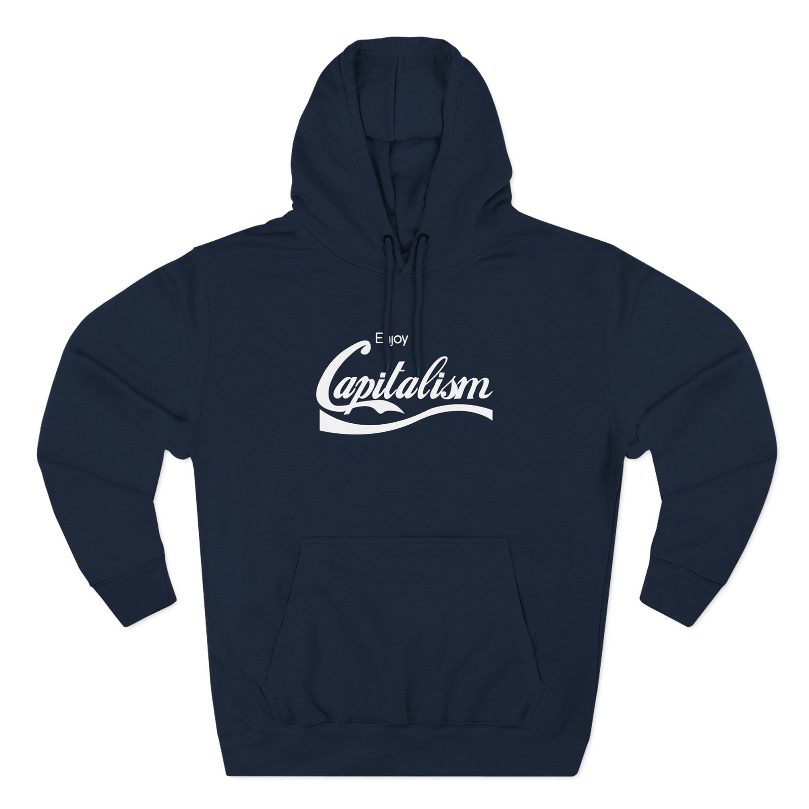 Valuetainment Enjoy Capitalism Three-Panel Fleece Hoodie
