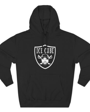 Ice Cube Shield Logo Three-Panel Fleece Hoodie