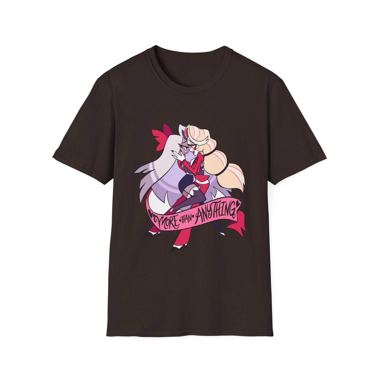 Hazbin Hotel Charlie & Vaggie Unisex Softstyle T-shirt
