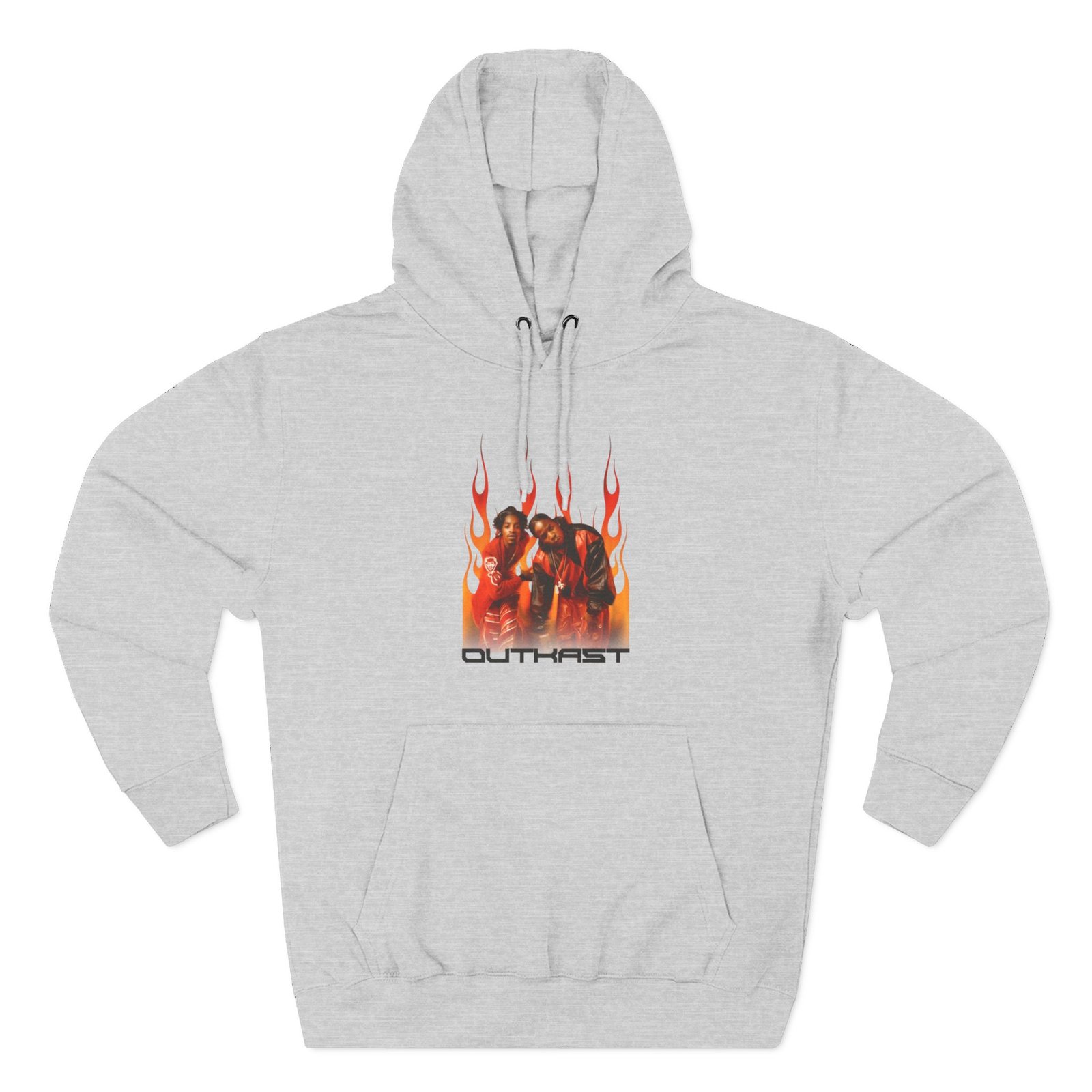 Outkast Outkast Flames Three-Panel Fleece Hoodie