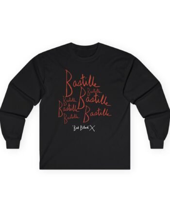Bastille Bad Blood Handwriting Unisex Ultra Cotton Long Sleeve Tee