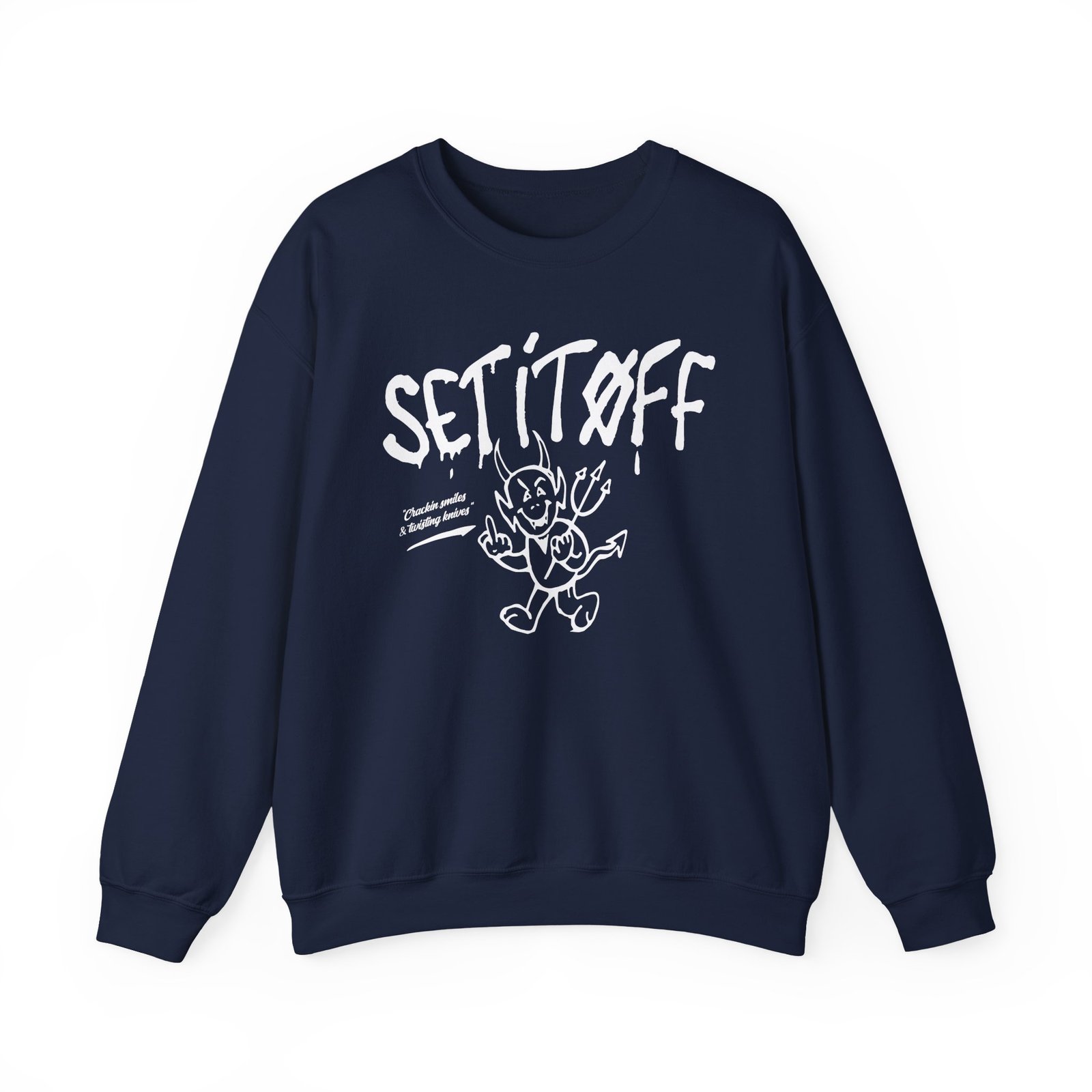 Set It Off Devil Unisex Heavy Blend™ Crewneck Sweatshirt