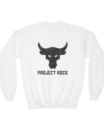 Youth Dwayne Johnson Project Rock Payoff Crewneck Sweatshirt