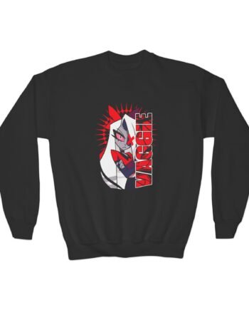 Youth Hazbin Hotel Vaggie Crewneck Sweatshirt