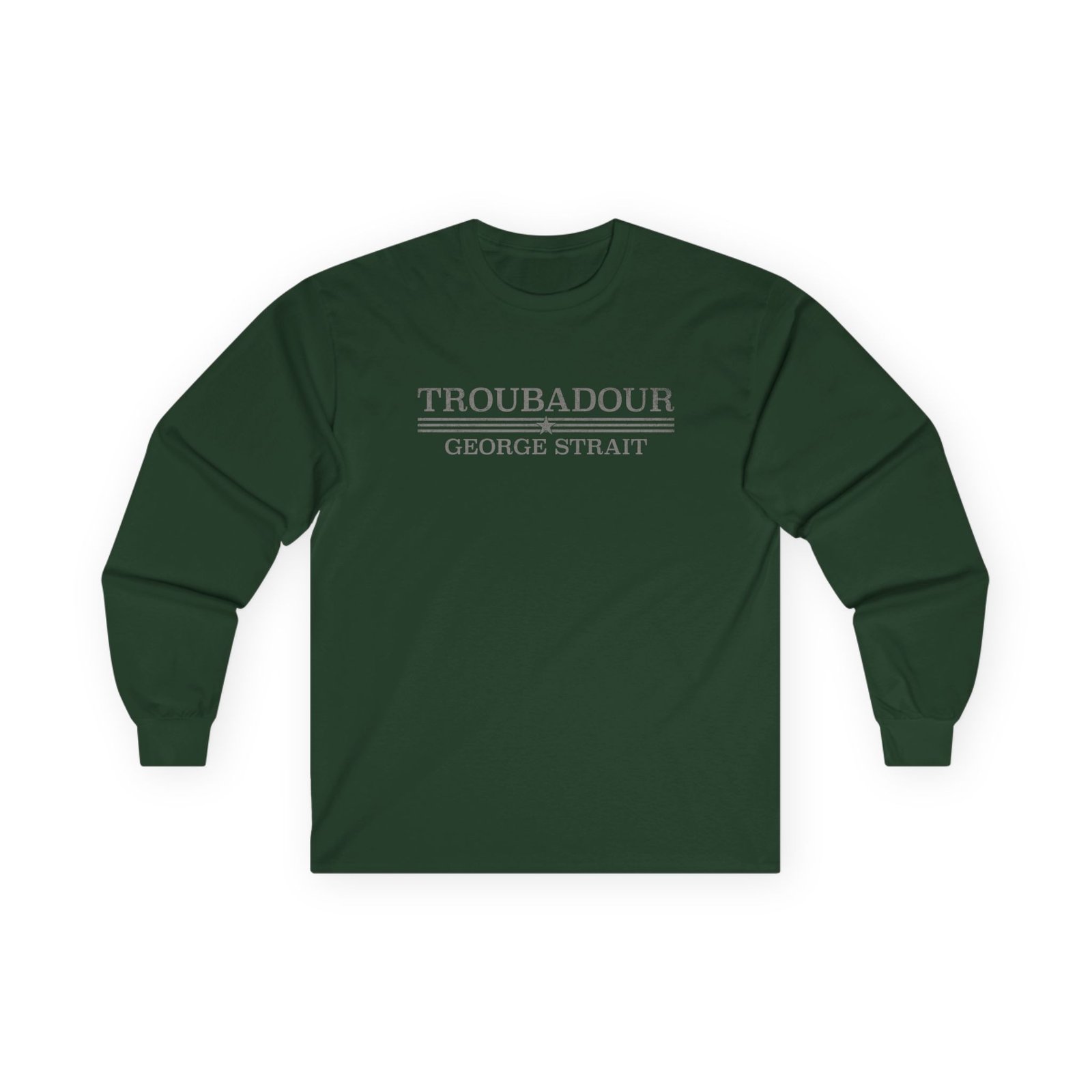 George Strait Troubadour Unisex Ultra Cotton Long Sleeve Tee