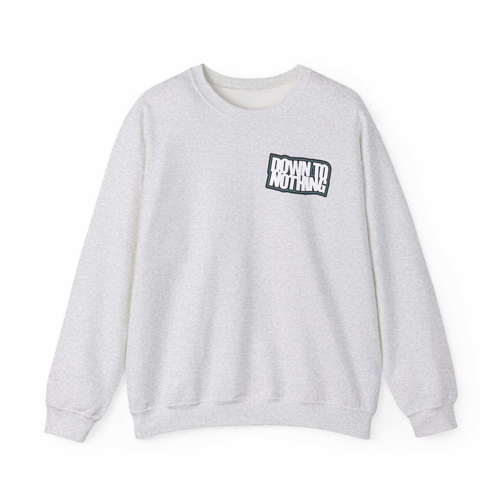 Down to Nothing Stacked Logo Unisex Heavy Blend™ Crewneck Sweatshirt