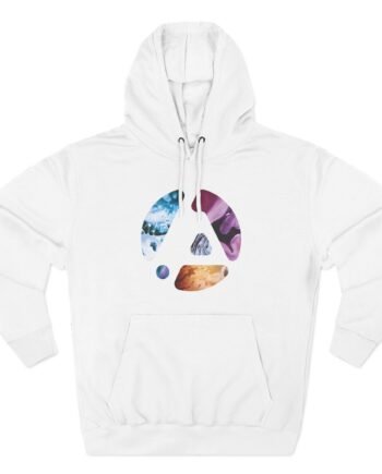 Linkin Park Cover 4 Orchid Three-Panel Fleece Hoodie