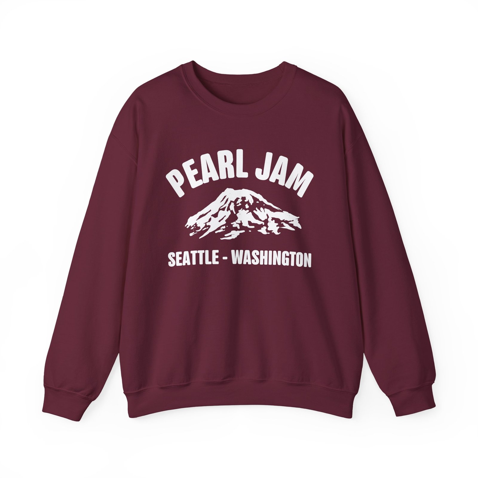 Pearl Jam Snowcap Unisex Heavy Blend™ Crewneck Sweatshirt