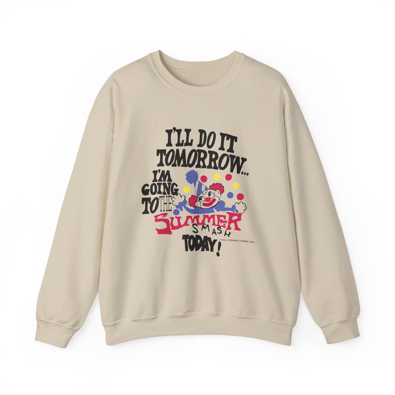 Summer Smash Do It Tomorrow Unisex Heavy Blend™ Crewneck Sweatshirt