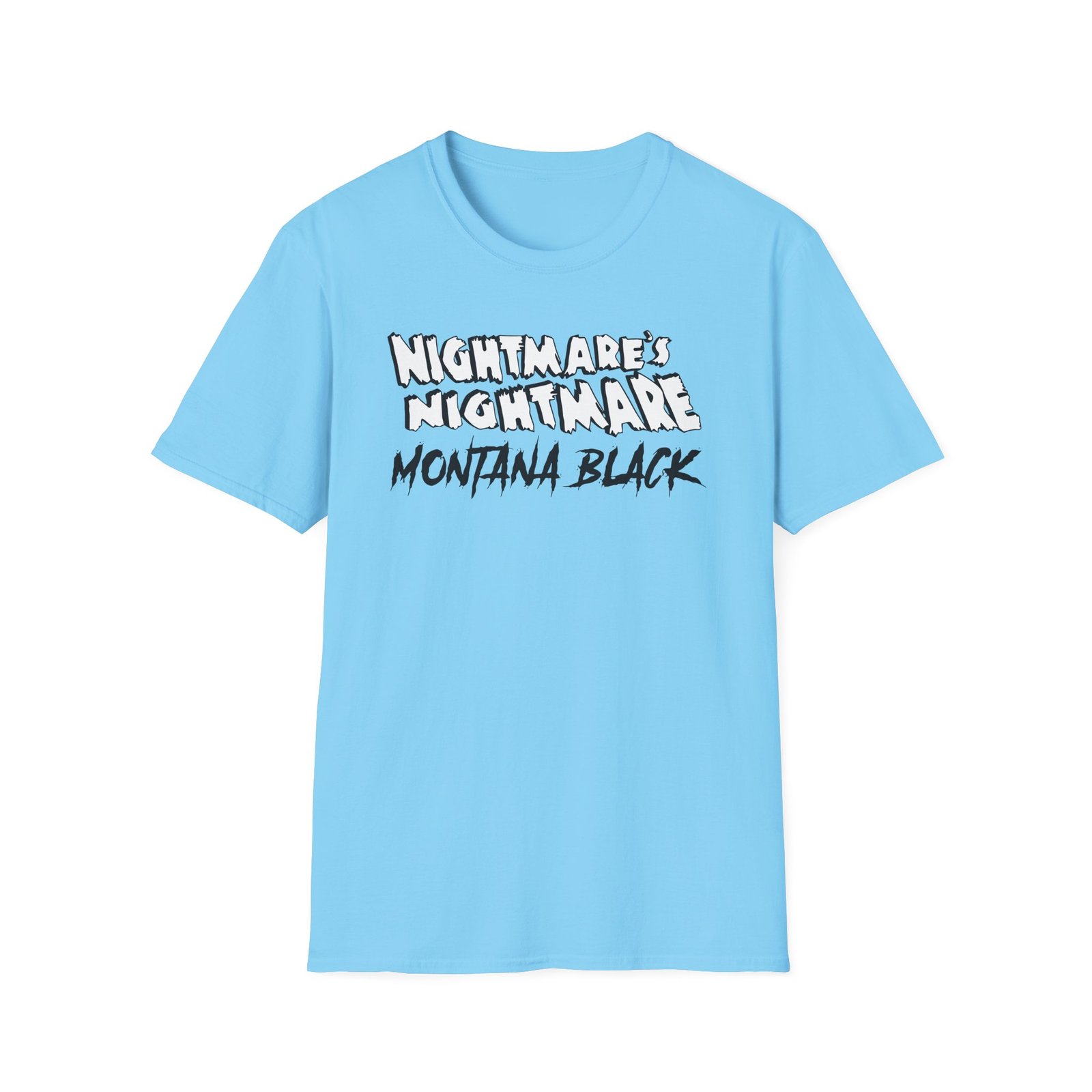 Montana Black Nightmare's Nightmare Montana Black Unisex Softstyle T-shirt