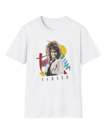 Tina Turner Eye-catching Unisex Softstyle T-Shirt