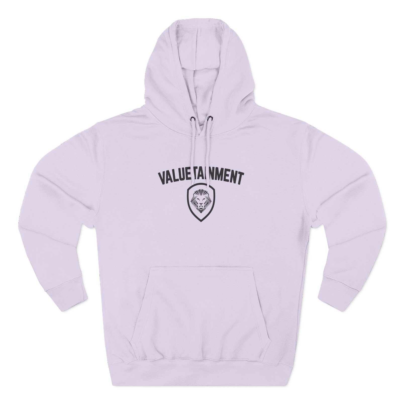 Valuetainment Three-Panel Fleece Hoodie