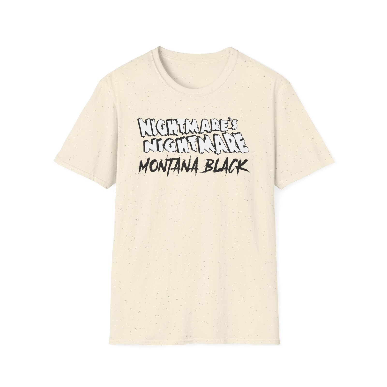 Montana Black Nightmare's Nightmare Montana Black Unisex Softstyle T-shirt