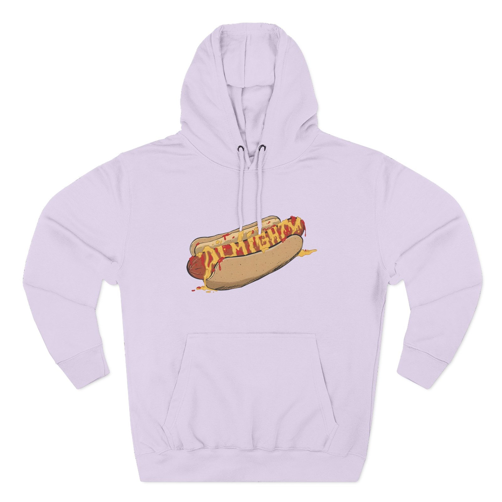 Almighty the Glizzy Three-Panel Fleece Hoodie