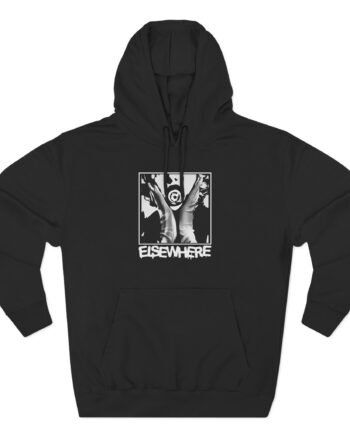 Set It Off Elsewhere Negative Three-Panel Fleece Hoodie