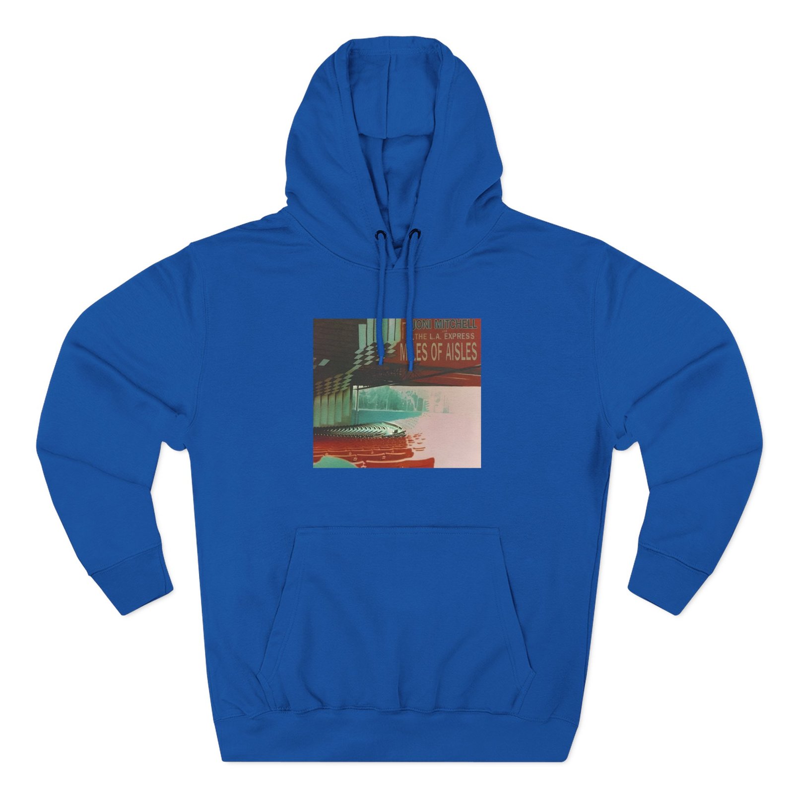 Joni Mitchell Miles of Aisles Three-panel Fleece Hoodie
