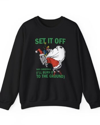 Set It Off Grinch Unisex Heavy Blend™ Crewneck Sweatshirt