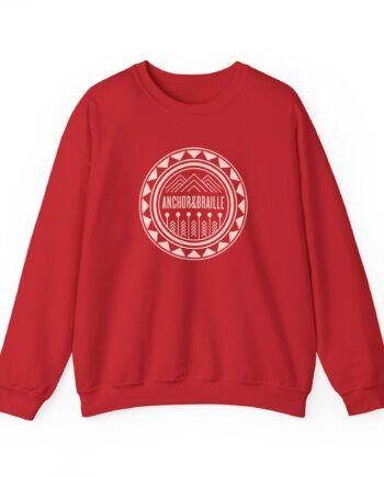 Anchor and Braille Unisex Heavy Blend™ Crewneck Sweatshirt