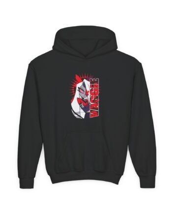 Youth Hazbin Hotel Vaggie Heavy Blend Hooded Sweatshirt