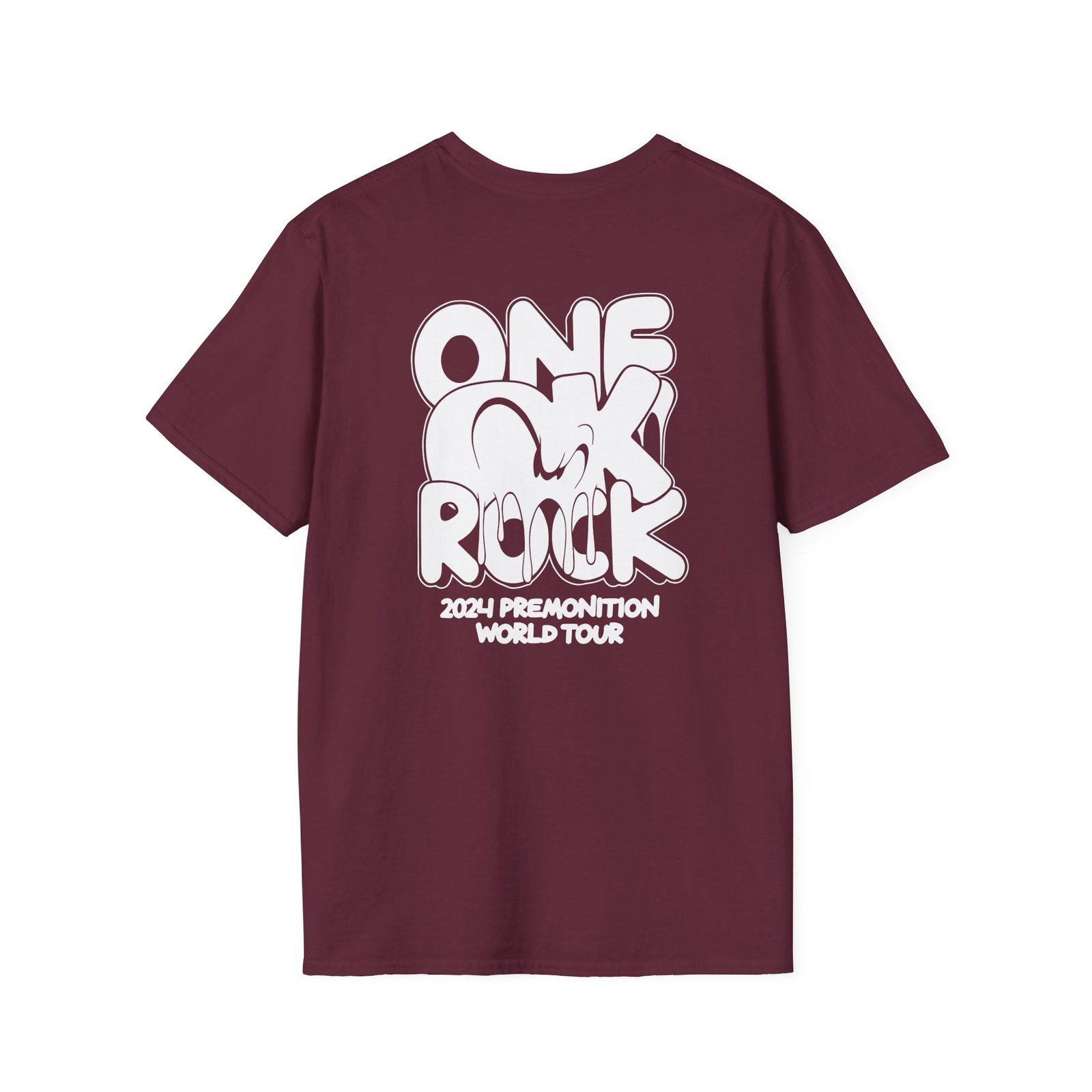 One Ok Rock Premonition World Tour Unisex Softstyle T-Shirt