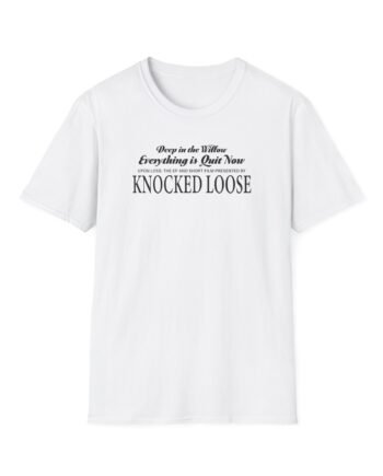 Knocked Loose Quiet Now Unisex Softstyle T-Shirt