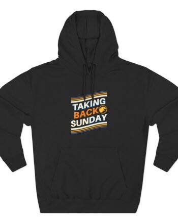 Taking Back Sunday Curve Three-Panel Fleece Hoodie