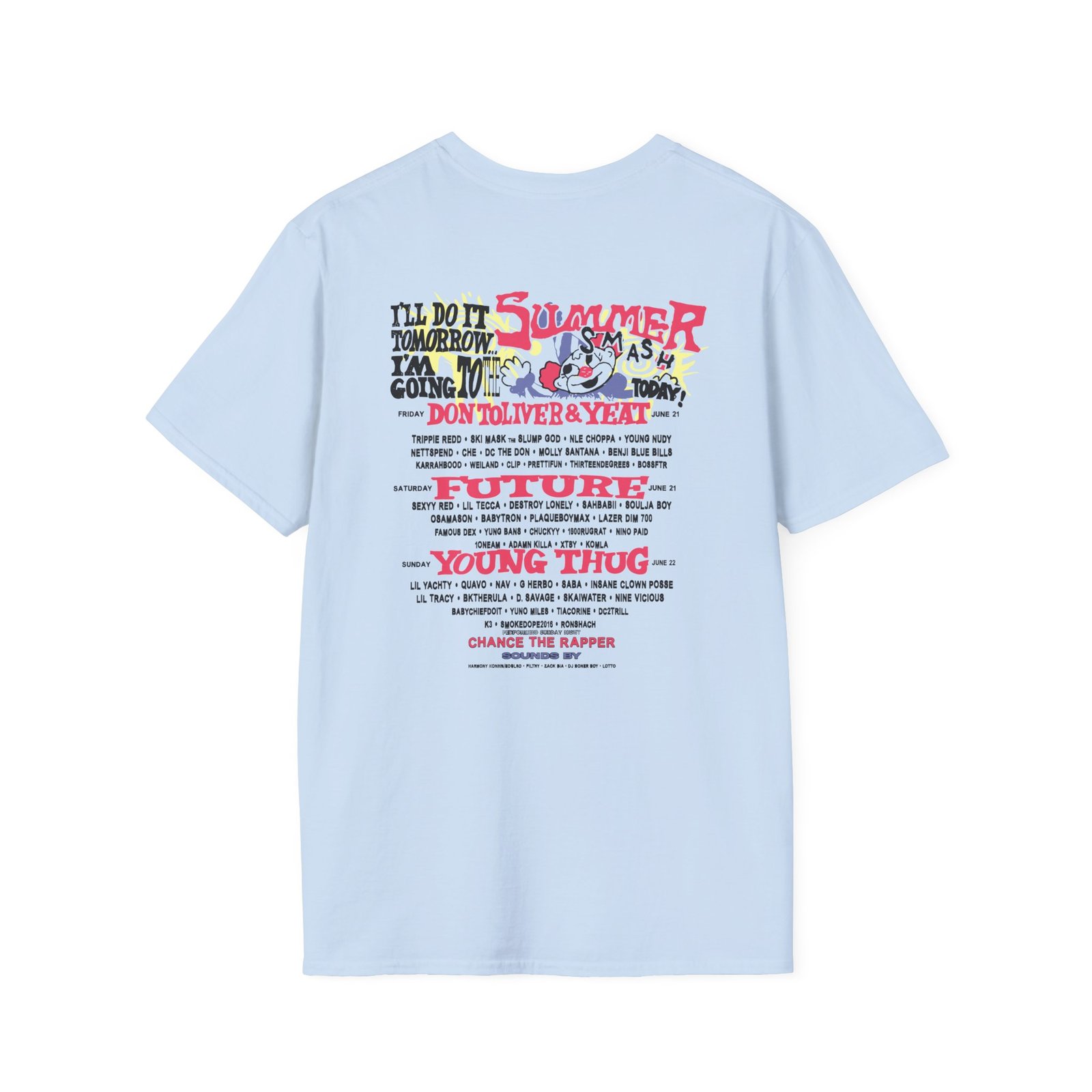 Summer Smash Do It Tomorrow Unisex Softstyle T-Shirt