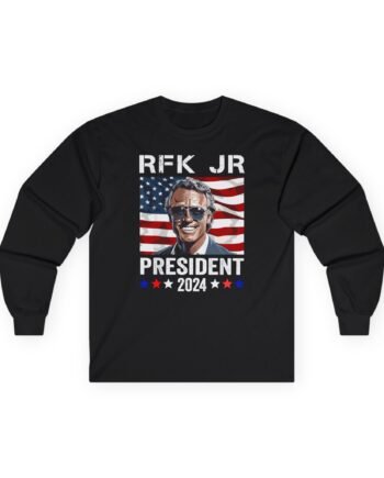 Robert Kennedy Unisex Ultra Cotton Long Sleeve Tee