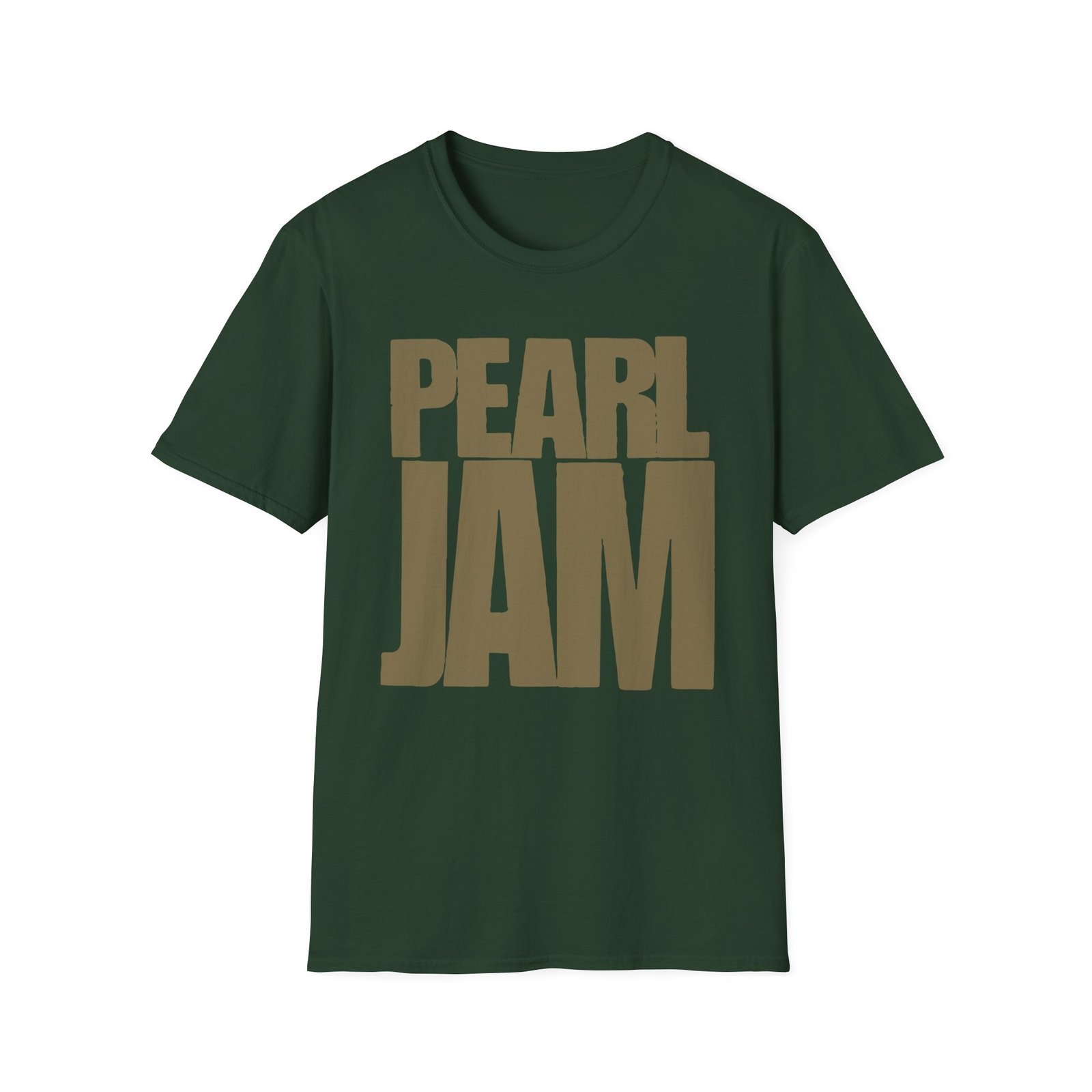 Pearl Jam Ten Logo Unisex Softstyle T-Shirt