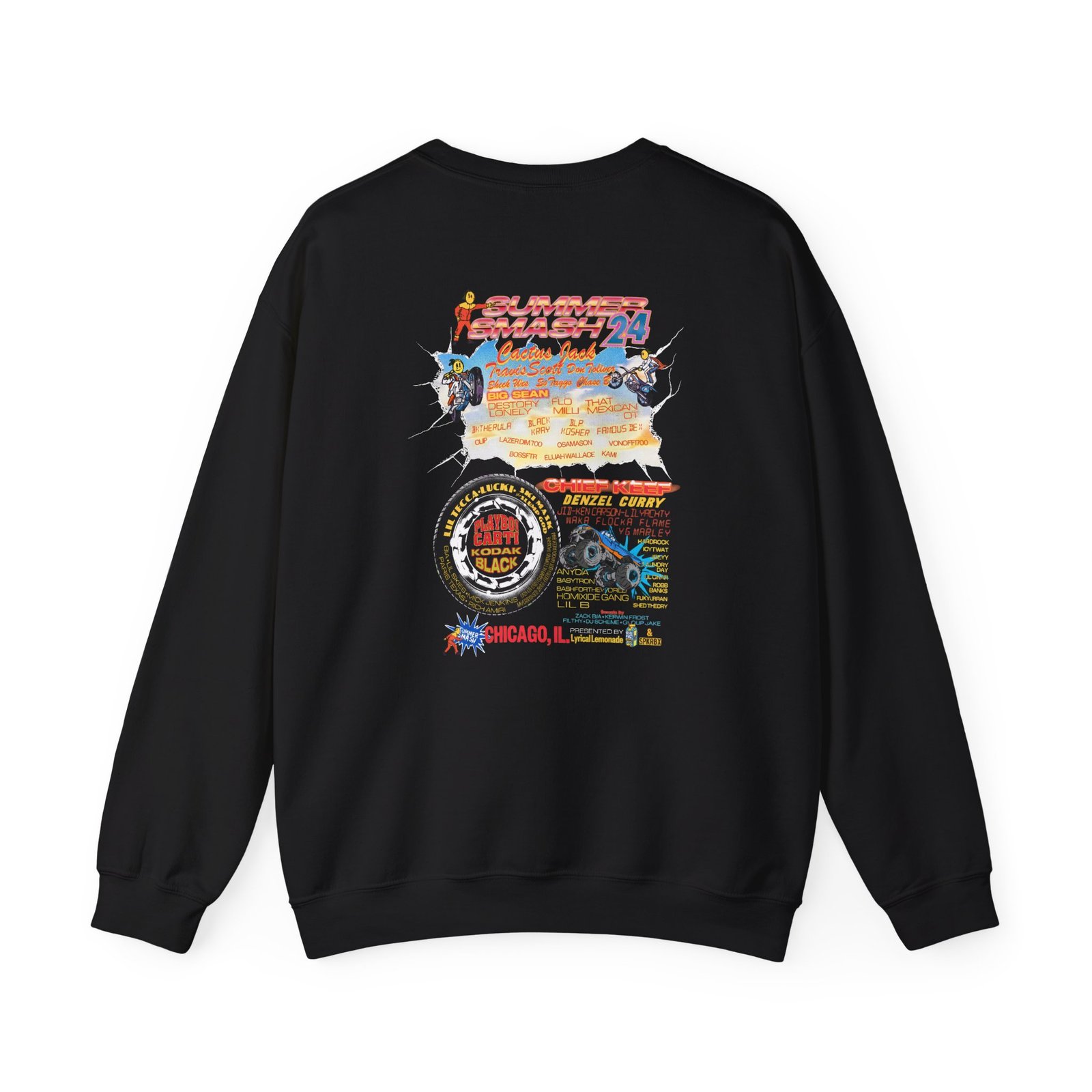 Summer Smash Racer Line Up Unisex Heavy Blend™ Crewneck Sweatshirt