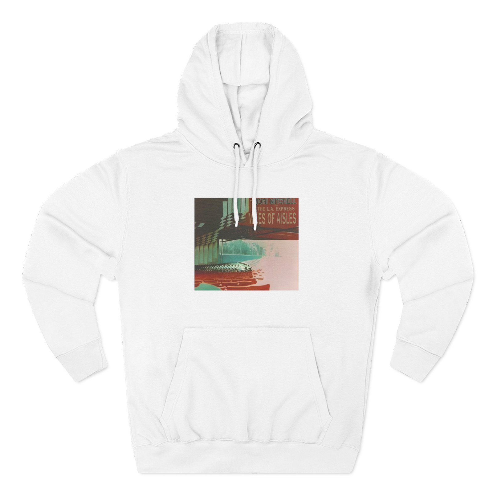 Joni Mitchell Miles of Aisles Three-panel Fleece Hoodie