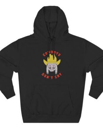 Oliver Tree Cowboys Don’t Cry Three-Panel Fleece Hoodie