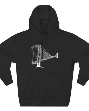 Simon and Garfunkel Bridge Three-Panel Fleece Hoodie